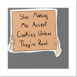 Accept Cookies Posters and Art